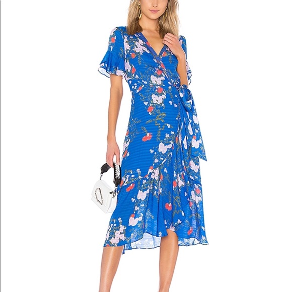 tanya taylor brandy wrap dress